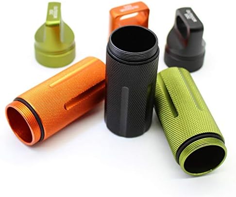 Ccanku C20 EDC Waterproof Case Military Level Survival Pill Match Case Box Container CNC Metal Seal Bottle Camping Essentials Tool