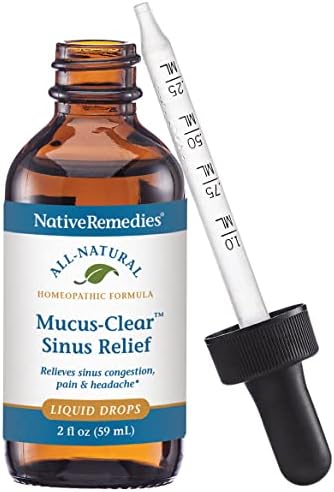 Native Remedies Mucus-Clear Sinus Relief | Mucus-Clear Sinus