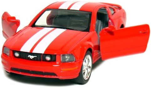 KiNSMART - 2006 Ford Mustang GT 1:38 Scale 5" Die Cast Metal Model Toy Car (Police)