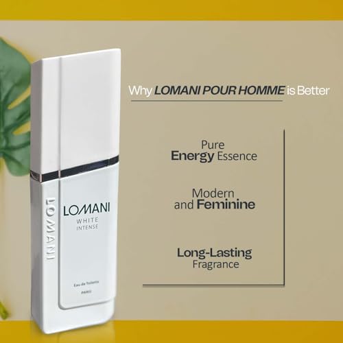 Lomani white intense for men - 3.3 Ounce edt spray, 3.3 Ounce