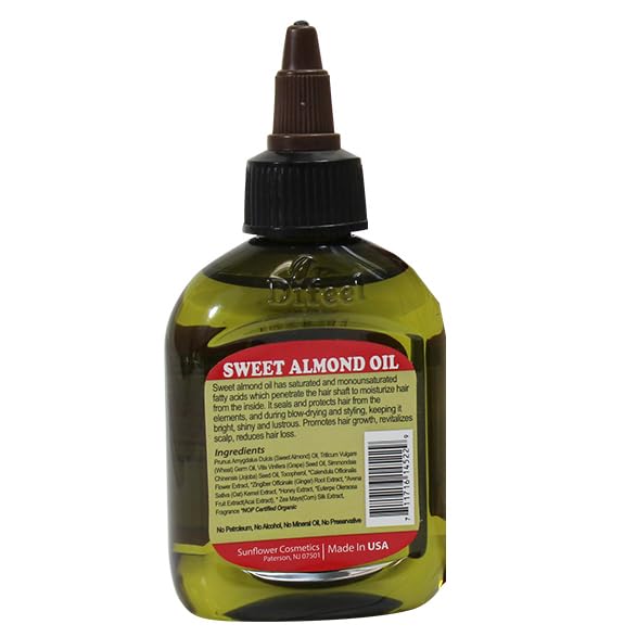 Difeel Peppermint Hair Oil Blend - Travel Size 2.5 ounce