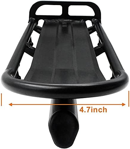 Outtag Rear Bike Rack Aluminum Alloy Bike Cargo Rack Quick Release Adjustable Bicycle Rear Rack Heavy Duty Mountain Bike Back Rack Seat Post Frame Mount Cycle Luggage Carrier Accessories