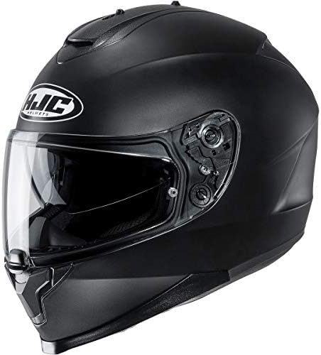 HJC Helmets C70 Helmet (Large) (SEMI-Flat Black)