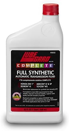 Lubegard 69032 Complete Full Synthetic Automatic Transmission Fluid, 32 oz.