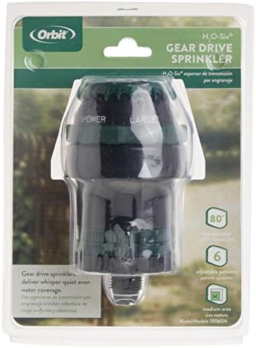Orbit 58565N H2O-Six Gear-Drive Sprinkler