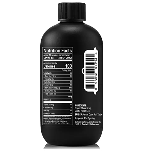 Trees Knees Spicy Maple Syrup, 11.5oz Grade A Organic Maple Syrup | Grade A Organic Maple Syrup - Habanero Infused - Made in the USA - Chicken, Bacon, Waffles & Breakfast Sandwiches