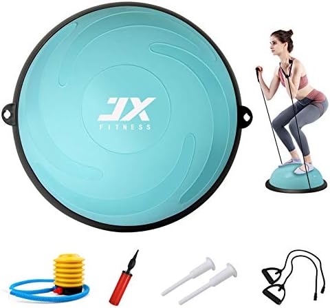 JX FITNESS 58cm Balance Half Ball Trainer