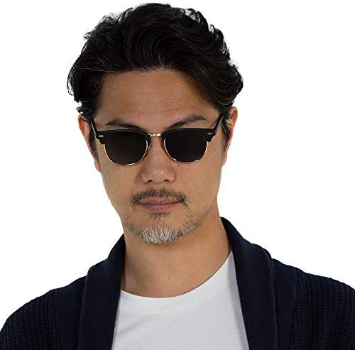 VITENZI Bifocal Sunglasses for Men Women Semi Rimless Reading Sun Tinted Glasses with Readers - Tivoli