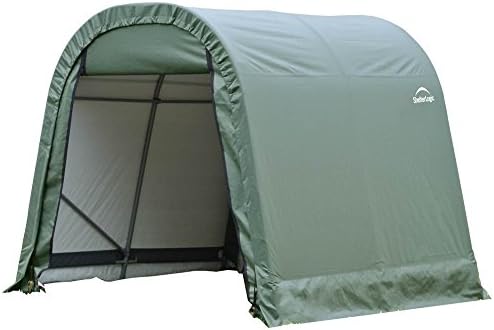 ShelterLogic 77813 Grey 10'x12'x8' Round Style Shelter