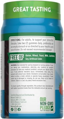 Nature's Truth Stress Relief Gummies for Adults
