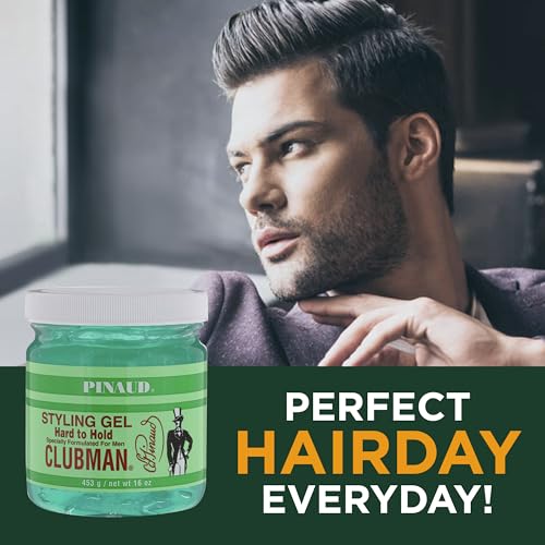 Pinaud Clubman Styling Gel Hard To Hold 16 oz
