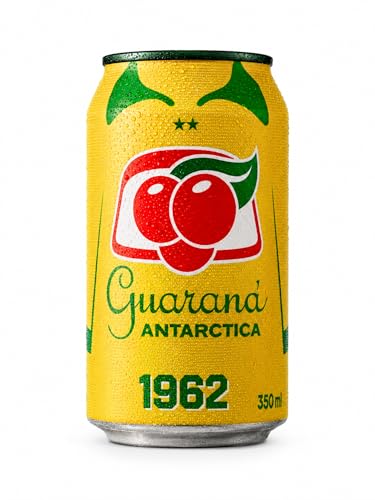 Guaraná Antarctica Zero, The Brazilian Original Guaraná Soda, Zero Sugar, 11.83 fl oz (Pack of 12) - Packaging May Vary