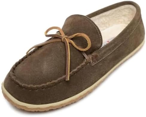 Minnetonka Men's Tomm Suede Leather Moccasins