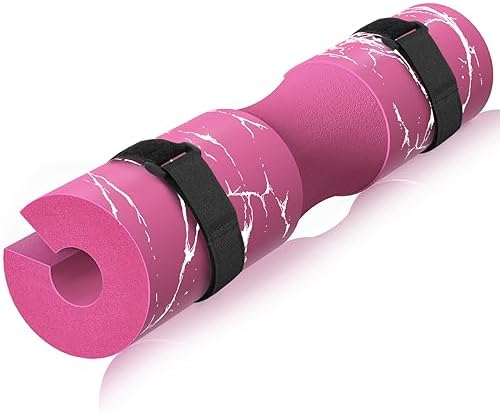 POWER GUIDANCE Barbell Squat Pad - Neck & Shoulder Protective Pad - Great for Squats, Lunges, Hip Thrusts, Weight Lifting & More - Fit Standard and Olympic Bars Perfectly