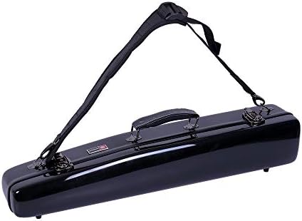 Crossrock Alto Saxophone Case-Fiberglass Hardshell with Backpack Straps in Blue