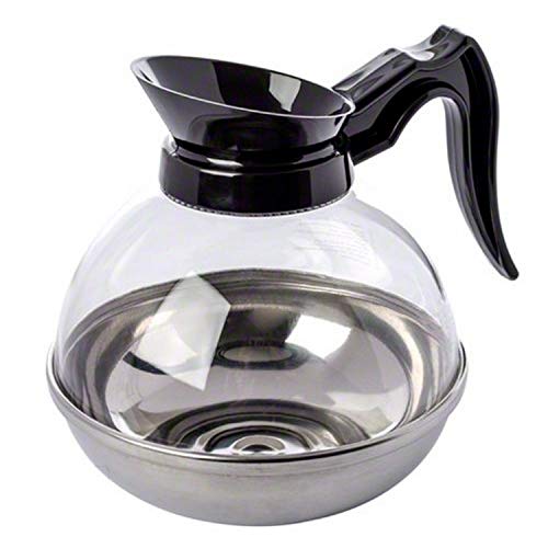 Tablecraft 64 oz Coffee Decanter w/Black Handle