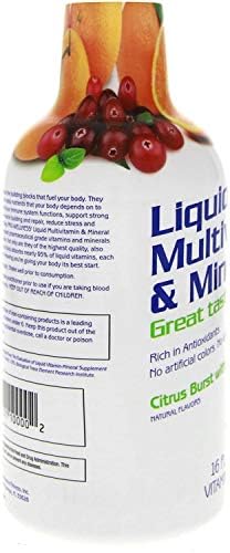 1st Step for Energy Liquid Multivitamin & Mineral Citrus Burst 16 fl oz (1 pt) 473 ml