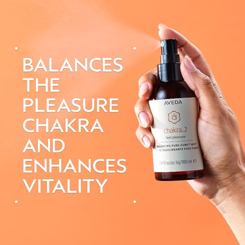 Aveda Chakra 2 Balancing Pure-Fume Mist: Balanced | Body & Room Spray | Balances Pleasure Chakra | With Sandalwood