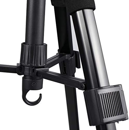 Wig Stand Tripod with Non-Slip Base Adjustable Mannequin Head Stand with Hook Heavy Duty Manikin Head Tripod | Hook Heavy Duty Manikin Head Tripod