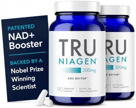 TRU NIAGEN NAD+ Supplement, Nicotinamide Riboside 300mg, 30 Daily Servings