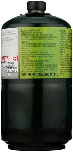Worthington 310805 16.4 Oz. Propane Cylinder, Disposable