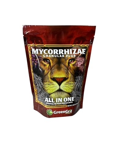 GreenGro Granular Plus Myco All-in-One Fertilizer with Kelp | Humic Acid, Organic Root Stimulator, Plant Food, Mycorrhizae, Indoor & Outdoor Gardens