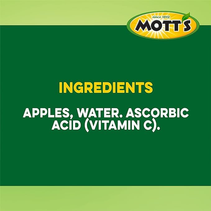 Mott's Unsweetened Applesauce, 3.9 oz cups, 36 count