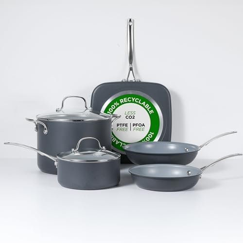 Commercial CHEF 10.5-Inch Cast Iron Round Griddle, Pre-Seasoned, CHFL911