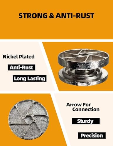 Replacement Heavy Duty Cam Wheel Locks Compatible with IKEA 114670 as Bed Frame Parts for MALM, BRIMNES, BIRKELAND & More (4PCs 35mm Set)