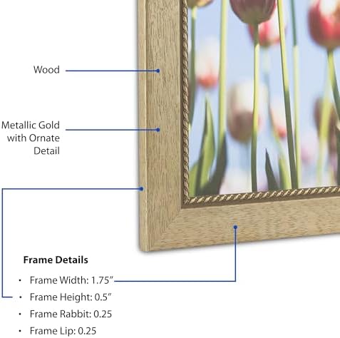 ArtToFrames 28x35 Inch Gold Picture Frame