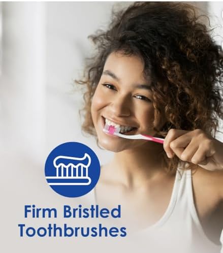 Dr. Fresh 6 Pack Firm Toothbrushes