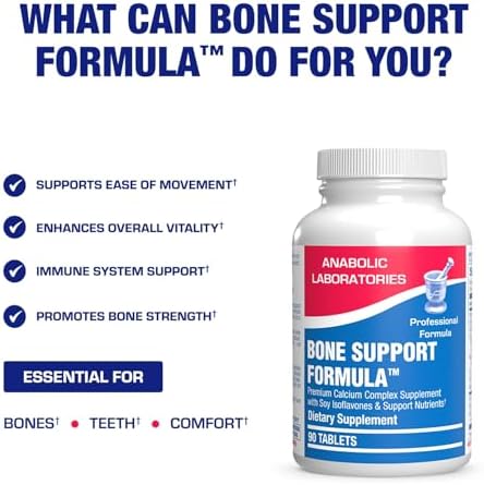 Clinical Calcium Complex Bone Supplement - Restorative Calcium Magnesium Zinc D3 Supplement for Bone Health Strength & Density Support with