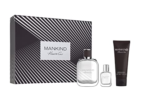 Kenneth Cole Mankind Eau de Toilette Spray Cologne for Men, Aromatic Woody Fragrance, Notes of Cardamom, Cedarwood, Sandalwood, Oak Moss, Modern + Masculine Scent