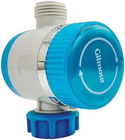 Gilmour Single Outlet Mechanical Water Timer for Garden Hose, Irrigation Timer for Sprinklers and Drip Lines