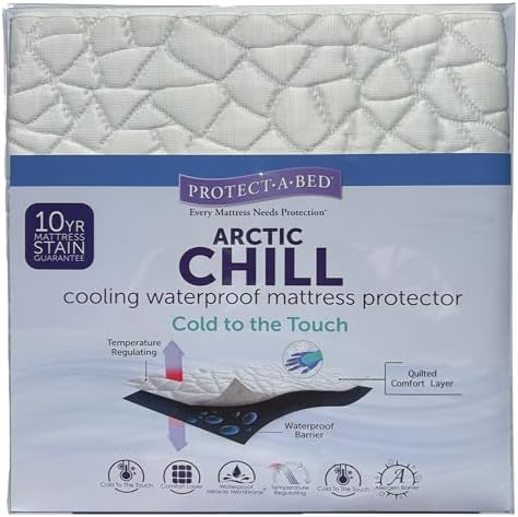 Protect-A-Bed Cool Waterproof Mattress Protector, King