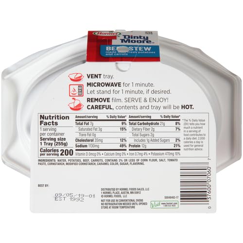 Dinty Moore Plus Beef Stew, 9 Oz
