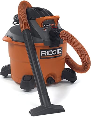 RIDGID Wet Dry Vacuums VAC1200 Heavy Duty Wet Dry Vacuum Cleaner and Blower Vac, 12-Gallon