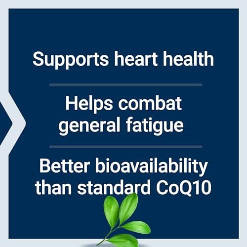 Life Extension Super Ubiquinol CoQ10 with Enhanced Mitochondrial Support, Heart Health Supplement, Maximum Absorption, 50 mg, Non-GMO, Gluten-Free, 30 softgels | Ultra-Absorbable Ubiquinol CoQ10 with Shilajit for Heart Health & Cellular Energy Production…