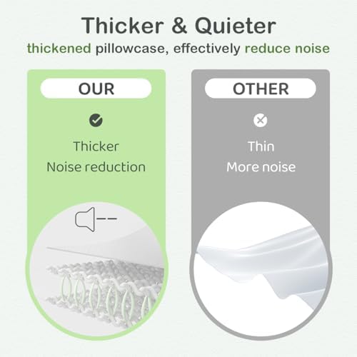 Organic Buckwheat Pillow for Sleeping with Organic Cotton Pillowcase