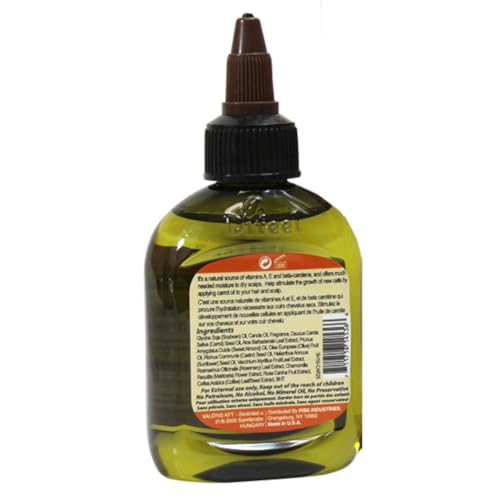 Difeel Soy Hair Oil Blend - Travel Size 2.5 Ounce