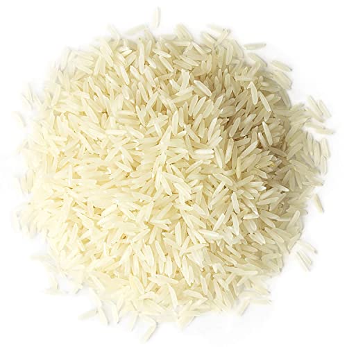 Food to Live Organic White Basmati Rice, 25 Pounds – Non-GMO, Long-Grain Rice Variety, Fragrant, Kosher, Vegan, Bulk. Non-Irradiated. Less Starch.Great for Indian Dishes.