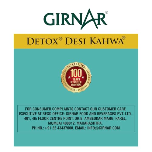 Girnar Detox Green Tea, (36 Teabags)