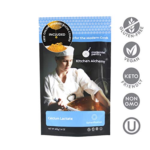 Pure Calcium Lactate ⊘ Non-GMO Vegan OU Kosher Certified - 50g/2oz