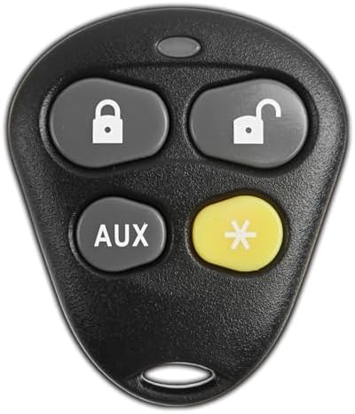 KeylessOption Keyless Entry Remote Starter Car Key Fob Alarm for Aftermarket Viper Automate EZSDEI474V 474V