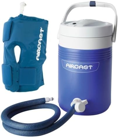 Aircast Cryo/Cuff Knee Cold Therapy System (Medium) | Gravity-fed cooler