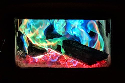 Mystical Fire Dragon Flames Fire Color Changing Packets Colorful Fire 12pk | 12-pack color changing fire packets creates colorful flames in fire
