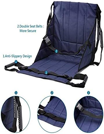 Patient Lift Stair Slide Board,Mobility Aids Equipment Wheelchair Sliding Transferring Disc Patient Care Safety pad for Seniors,Handicap