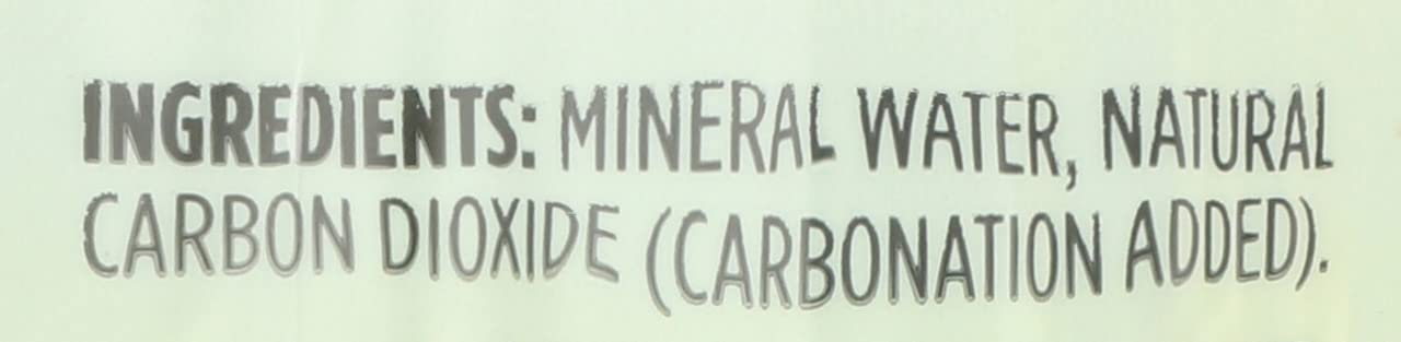 Whole Foods Market, Lemon Sparkling Mineral Water, 16.9 Fl Oz, 6 Count