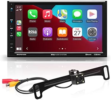 BOSS Audio Systems BVCP9700A CarPlay Android Car Stereo, 7 Inch Touchscreen