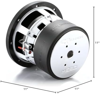 CT Sounds MESO-8-D4 1600 Watts Max 8 Inch Car Subwoofer Dual 4 Ohm